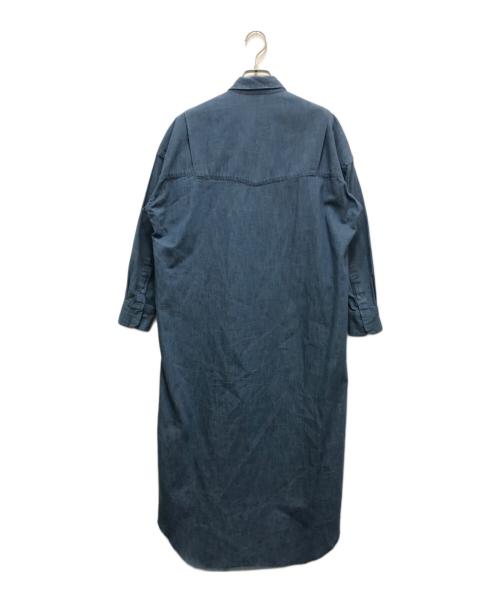 UNION LAUNCH（ユニオンランチ）UNION LAUNCH (ユニオンランチ) シャツワンピース インディゴ サイズ:FREEの古着・服飾アイテム