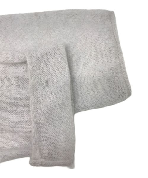 Plage（プラージュ）Plage (プラージュ) les Tendre see through alpacaニット グレー サイズ:不明（実寸参照） 未使用品の古着・服飾アイテム