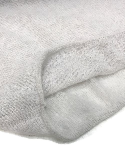 Plage（プラージュ）Plage (プラージュ) les Tendre see through alpacaニット グレー サイズ:不明（実寸参照） 未使用品の古着・服飾アイテム