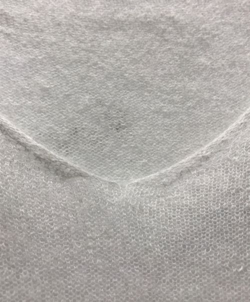 Plage（プラージュ）Plage (プラージュ) les Tendre see through alpacaニット グレー サイズ:不明（実寸参照） 未使用品の古着・服飾アイテム