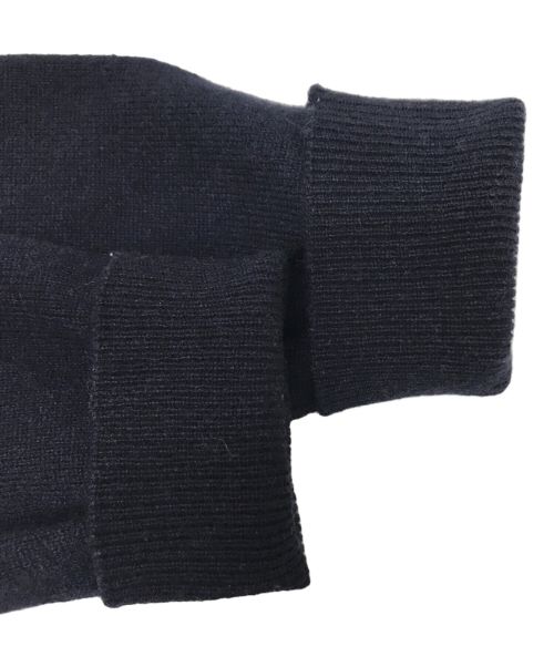 Maison Margiela4（メゾンマルジェラ4）Maison Margiela4 (メゾンマルジェラ4) クルーネックカシミヤニット ネイビー サイズ:Lの古着・服飾アイテム