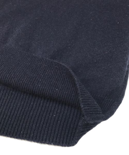 Maison Margiela4（メゾンマルジェラ4）Maison Margiela4 (メゾンマルジェラ4) クルーネックカシミヤニット ネイビー サイズ:Lの古着・服飾アイテム
