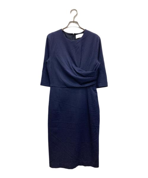 HUGO BOSS（ヒューゴ ボス）HUGO BOSS (ヒューゴ ボス) ワンピース ネイビー サイズ:40の古着・服飾アイテム