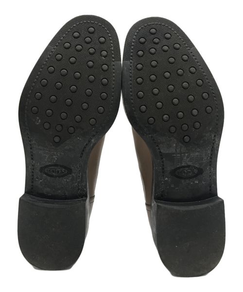 TOD'S（トッズ）TOD'S (トッズ) サイドゴアブーツ ブラウン サイズ:35の古着・服飾アイテム