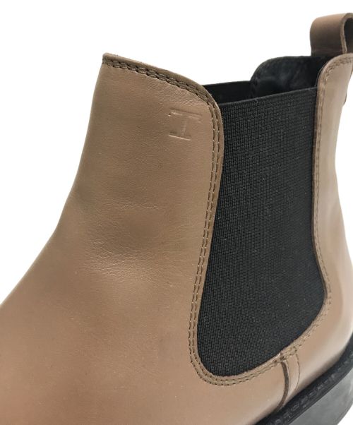 TOD'S（トッズ）TOD'S (トッズ) サイドゴアブーツ ブラウン サイズ:35の古着・服飾アイテム