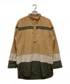 KOLORカラー）の古着「シャツ」｜ブラウン