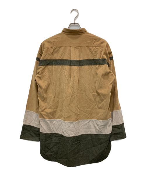 KOLOR（カラー）KOLOR (カラー) シャツ ブラウン サイズ:3の古着・服飾アイテム