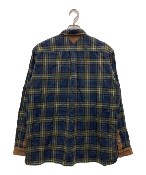 WHITE MOUNTAINEERING（ホワイトマウンテ二アニング）WHITE MOUNTAINEERING (ホワイトマウンテ二アニング) シャツ ネイビー サイズ:3の古着・服飾アイテム