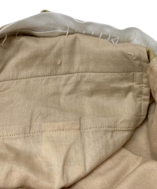 AURALEE（オーラリー）AURALEE (オーラリー) HARD TWIST WOOL DOBBY SLIT SLACKS イエロー サイズ:4の古着・服飾アイテム