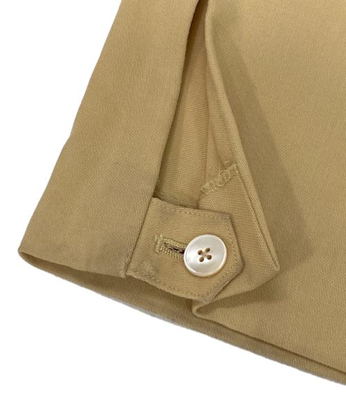 AURALEE（オーラリー）AURALEE (オーラリー) HARD TWIST WOOL DOBBY SLIT SLACKS イエロー サイズ:4の古着・服飾アイテム