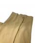 中古・古着 AURALEE (オーラリー) HARD TWIST WOOL DOBBY SLIT SLACKS イエロー サイズ:4：6000円