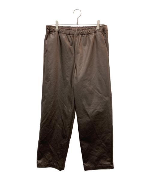 LOEFF（ロエフ）LOEFF (ロエフ) チンツ テーパードパンツ ブラウン サイズ:1の古着・服飾アイテム