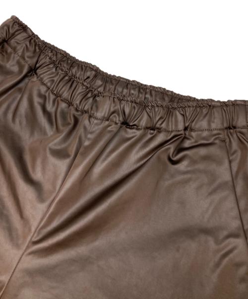 LOEFF（ロエフ）LOEFF (ロエフ) チンツ テーパードパンツ ブラウン サイズ:1の古着・服飾アイテム