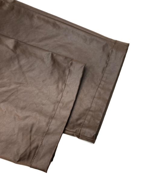 LOEFF（ロエフ）LOEFF (ロエフ) チンツ テーパードパンツ ブラウン サイズ:1の古着・服飾アイテム