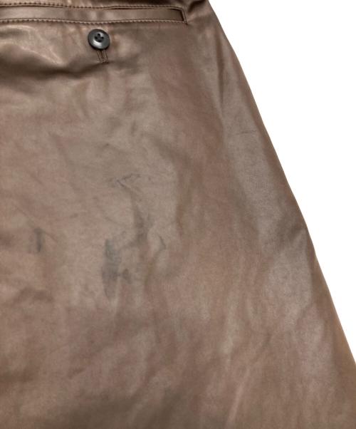 LOEFF（ロエフ）LOEFF (ロエフ) チンツ テーパードパンツ ブラウン サイズ:1の古着・服飾アイテム