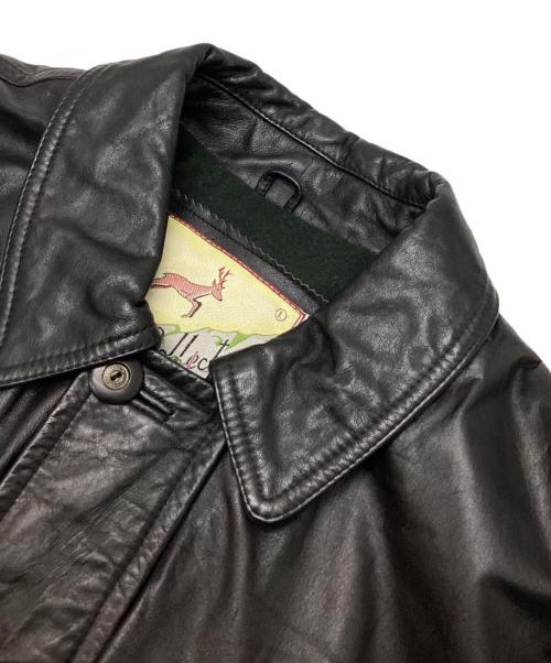 MITSUMINE（ミツミネ）MITSUMINE (ミツミネ) レザージャケット ブラック サイズ:Lの古着・服飾アイテム