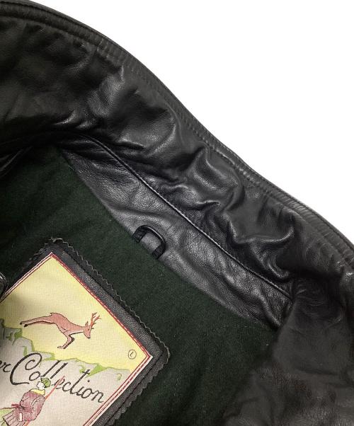 MITSUMINE（ミツミネ）MITSUMINE (ミツミネ) レザージャケット ブラック サイズ:Lの古着・服飾アイテム