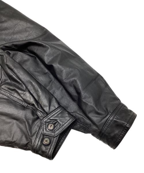 MITSUMINE（ミツミネ）MITSUMINE (ミツミネ) レザージャケット ブラック サイズ:Lの古着・服飾アイテム