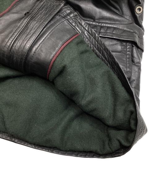 MITSUMINE（ミツミネ）MITSUMINE (ミツミネ) レザージャケット ブラック サイズ:Lの古着・服飾アイテム