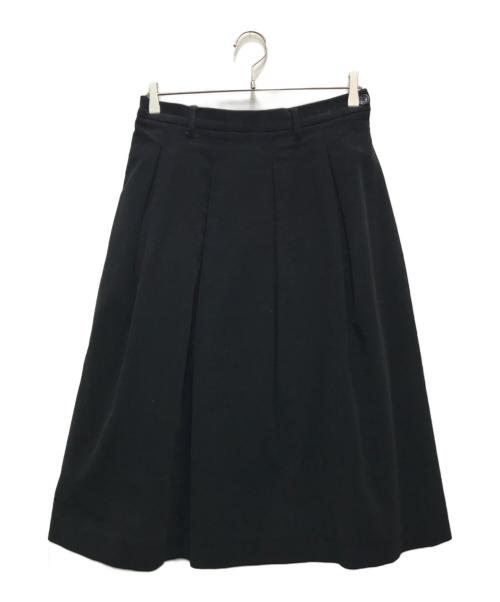 45rpm（45アールピーエム）45rpm (45アールピーエム) ライトモールスキンスカート ブラック サイズ:3の古着・服飾アイテム