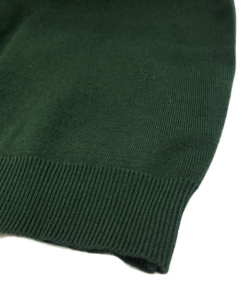 ENNOY（エンノイ）ENNOY (エンノイ) BUTTON CARDIGAN グリーン サイズ:Lの古着・服飾アイテム