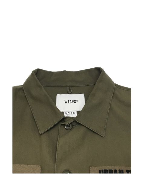 WTAPS（ダブルタップス）WTAPS (ダブルタップス) シャツジャケット グリーン サイズ:X 03の古着・服飾アイテム
