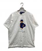 POLO RALPH LAUREN×BEAMSポロ・ラルフローレン×ビームス）の古着「ポロベアプリントTシャツ」｜ホワイト