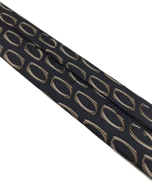 GUCCI（グッチ）GUCCI (グッチ) 総柄ネクタイ ブラック サイズ:不明（実寸参照）の古着・服飾アイテム