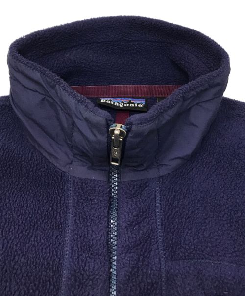 Patagonia（パタゴニア）Patagonia (パタゴニア) 90`Sフリースジャケット ネイビー サイズ:Sの古着・服飾アイテム