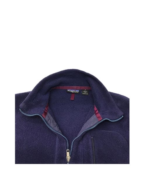 Patagonia（パタゴニア）Patagonia (パタゴニア) 90`Sフリースジャケット ネイビー サイズ:Sの古着・服飾アイテム
