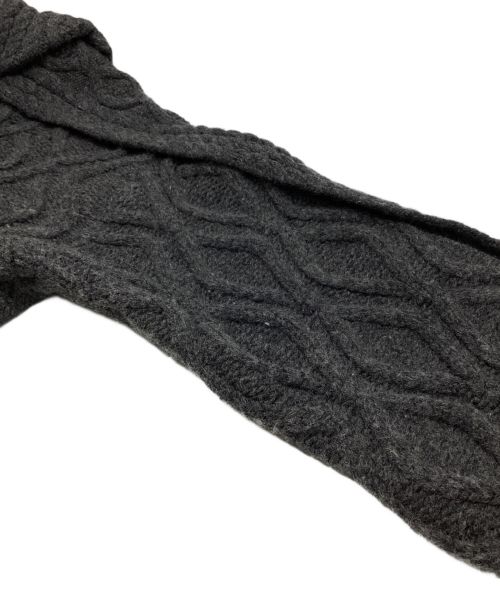 IRENE（アイレネ）IRENE (アイレネ) Cable Cropped Knit グレー サイズ:36の古着・服飾アイテム