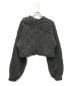 IRENE (アイレネ) Cable Cropped Knit グレー サイズ:36：4000円
