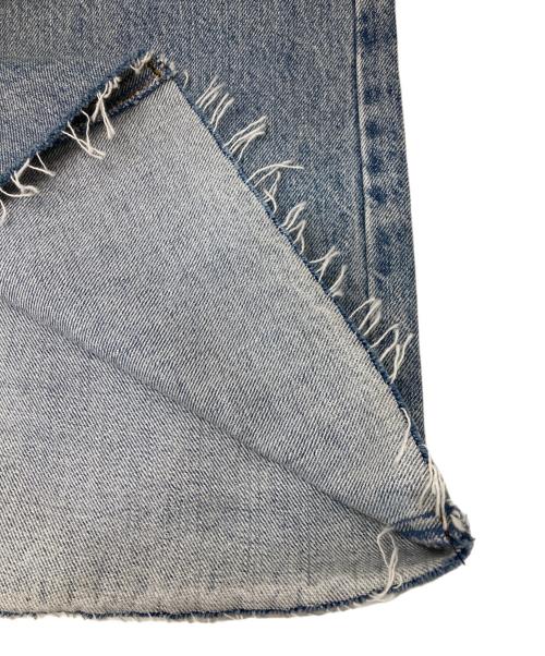 DU JOUR（デュ ジュール）du jour (デュ ジュール) LEAN FOIL JEAN SKIRT インディゴ サイズ:38の古着・服飾アイテム