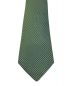 HERMES (エルメス) ヘヴィシルクタイ グリーン サイズ:不明（実寸参照）：12000円
