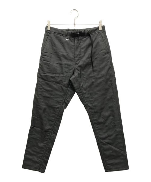 THE NORTHFACE PURPLELABEL（ザ・ノースフェイス パープルレーベル）THE NORTHFACE PURPLELABEL (ザ・ノースフェイス パープルレーベル) ポリエステル シャークスキン キルティングパンツ グレー サイズ:30の古着・服飾アイテム