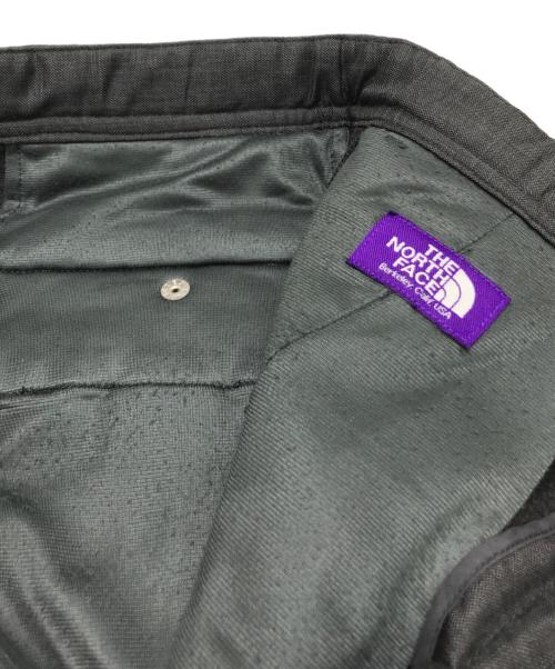 THE NORTHFACE PURPLELABEL（ザ・ノースフェイス パープルレーベル）THE NORTHFACE PURPLELABEL (ザ・ノースフェイス パープルレーベル) ポリエステル シャークスキン キルティングパンツ グレー サイズ:30の古着・服飾アイテム