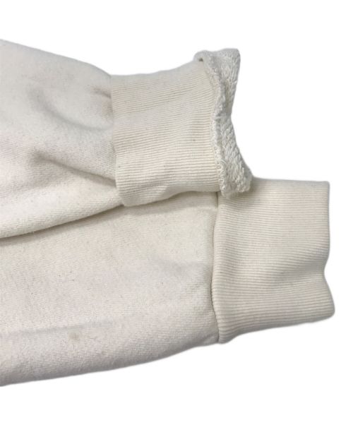 GUCCI（グッチ）GUCCI (グッチ) ブレードロゴ スパンコール フーディー ホワイト サイズ:XSの古着・服飾アイテム