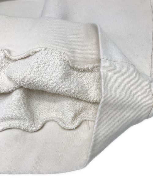 GUCCI（グッチ）GUCCI (グッチ) ブレードロゴ スパンコール フーディー ホワイト サイズ:XSの古着・服飾アイテム