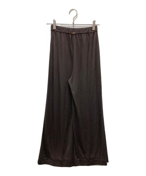 MUSE de Deuxieme Classe（ミューズ ドゥーズィエム クラス）MUSE de Deuxieme Classe (ミューズ ドゥーズィエム クラス) Prime wool jersey パンツ ブラウン サイズ:36の古着・服飾アイテム