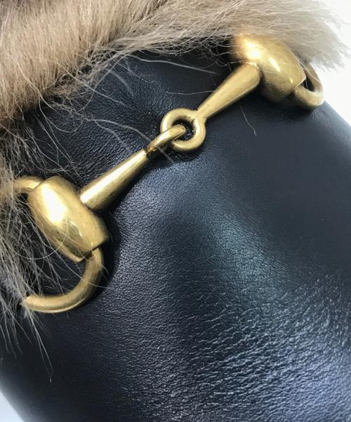 GUCCI（グッチ）GUCCI (グッチ) アムステル/サボサンダル ブラック サイズ:35 1/2の古着・服飾アイテム