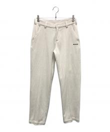 muta MARINE（ムータマリン）の古着「コーデュロイ ピンタックワイドパンツ」｜ホワイト