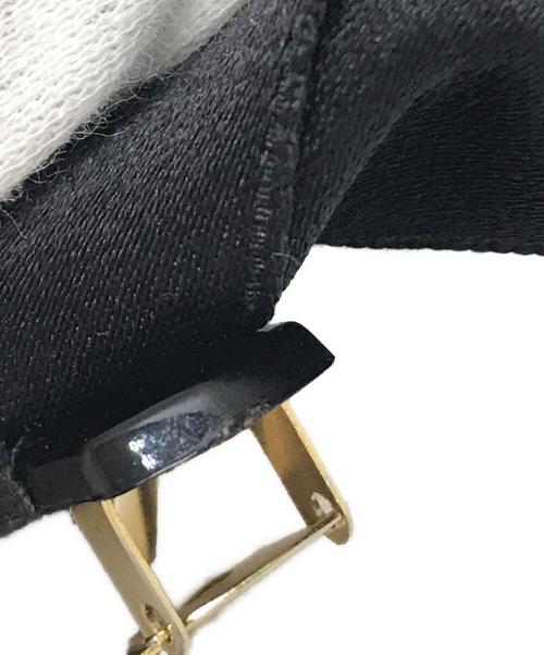 CHANEL（シャネル）CHANEL (シャネル) ヴィンテージターンロックココマークリボンバレッタ ブラックの古着・服飾アイテム