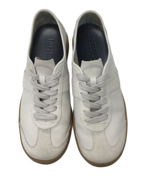 MHL（エムエイチエル）MHL (エムエイチエル) ジャーマントレーナー アイボリー サイズ:5の古着・服飾アイテム