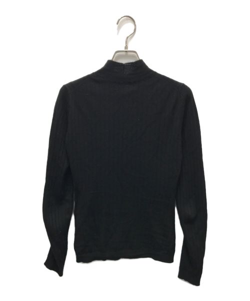 MADISON BLUE（マディソンブルー）MADISON BLUE (マディソンブルー) HIGH NECK RIB PO CA ブラック サイズ:1の古着・服飾アイテム