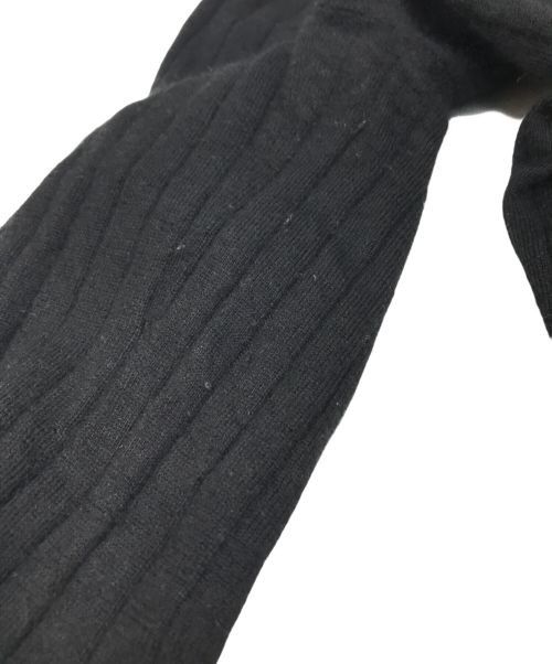 MADISON BLUE（マディソンブルー）MADISON BLUE (マディソンブルー) HIGH NECK RIB PO CA ブラック サイズ:1の古着・服飾アイテム