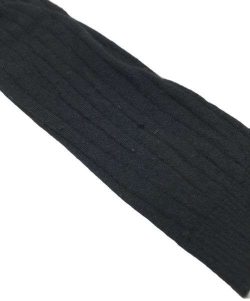 MADISON BLUE（マディソンブルー）MADISON BLUE (マディソンブルー) HIGH NECK RIB PO CA ブラック サイズ:1の古着・服飾アイテム