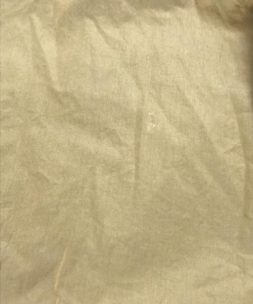 BLURHMS（ブラームス）blurhms (ブラームス) CHAMBRAY STAND COLLAR CUFFLESS SHIRT ／　シャンブレイスタンドカラーカフスシャツ ブラウン サイズ:3の古着・服飾アイテム