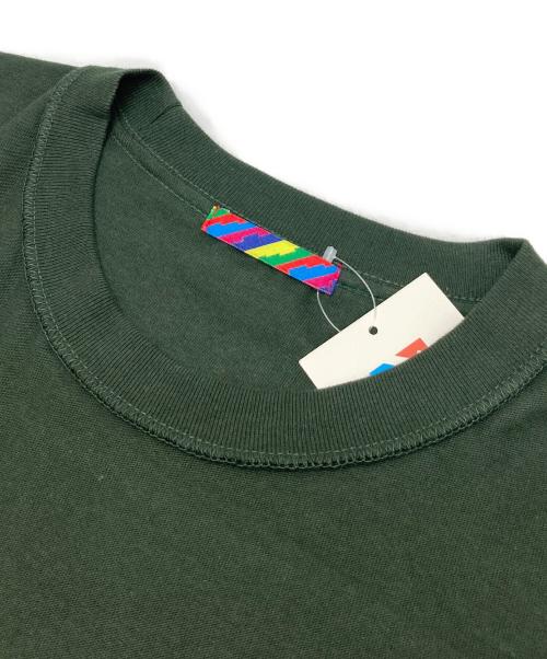 is-ness（イズネス）is-ness (イズネス) MUSIC DUB T-SHIRT グリーン サイズ:M 未使用品の古着・服飾アイテム