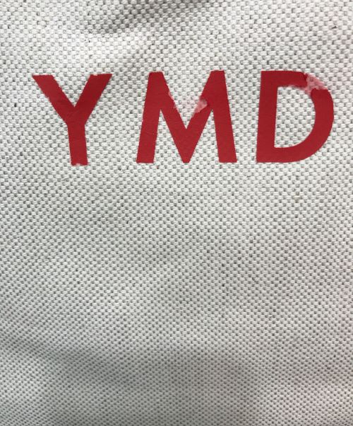 L/UNIFORM（リュニフォーム）L/UNIFORM (リュニフォーム) FRAGMENT DESIGN (フラグメントデザイン) デザインキャンバスビックトート ベージュの古着・服飾アイテム