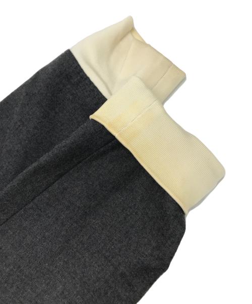 digawel（ディガウェル）DIGAWEL (ディガウェル) ハーフジッププルオーバー グレー サイズ:Sの古着・服飾アイテム